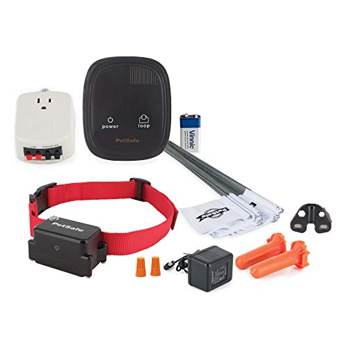 PetSafe Stubborn Dog In-Ground Fence System - High-Intensity Static Correction - Tone & Vibration Modes - Waterproof Adjustable Collar - Expandable Design - Wire Sold Separately