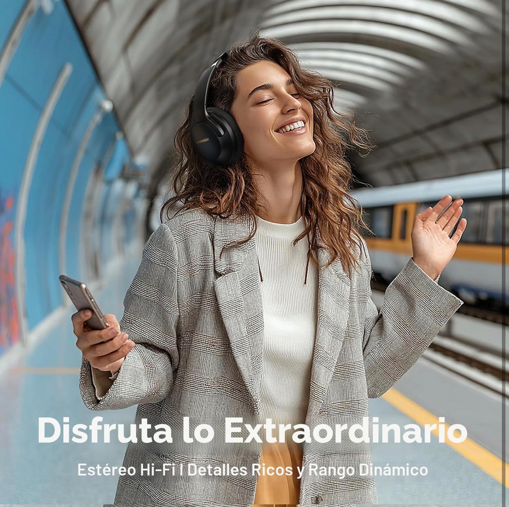 YUMONDEAR Auriculares Bluetooth Over Ear